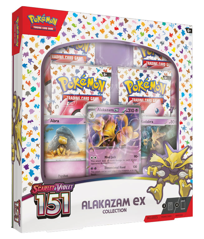 Pokemon TCG: Scarlet & Violet 151 Alakazam ex Collection (Pokemon)