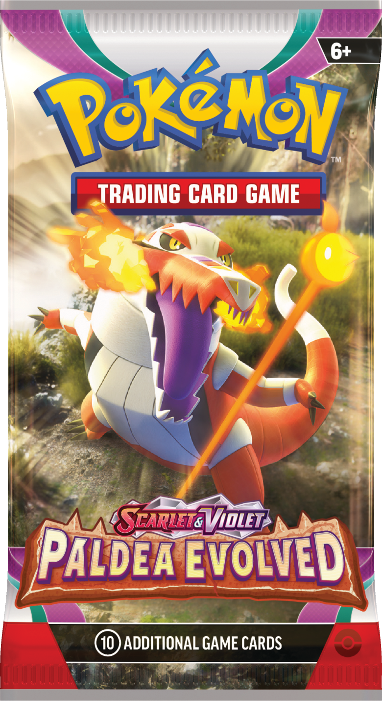 Pokémon TCG: Scarlet & Violet 02 Paldea Evolved Booster Pack (Juguetes)