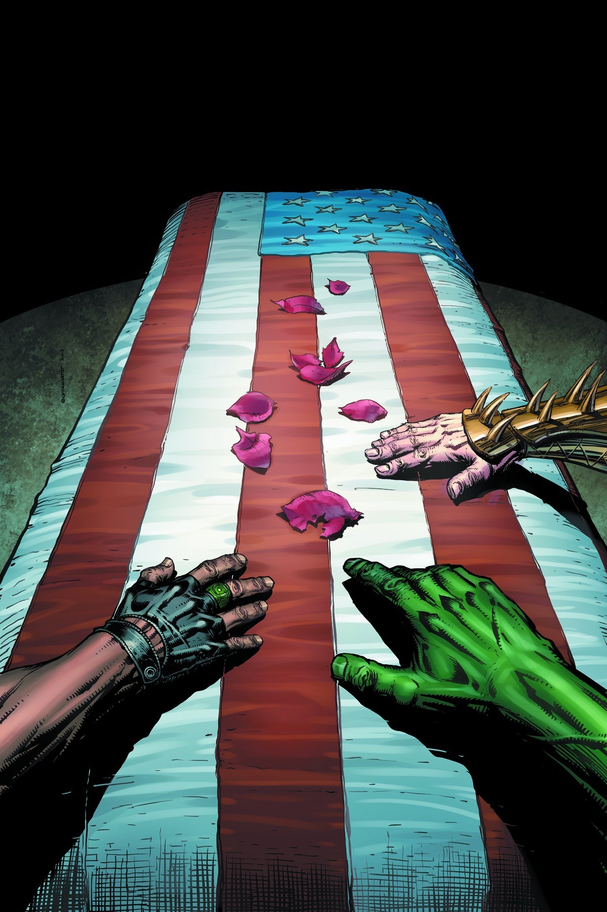 Justice League Of America #5 A 3Rd Series DC 2013 Geoff Johns David Finch
