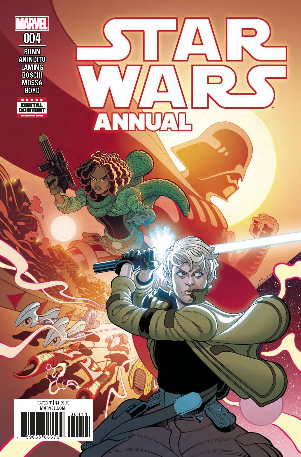STAR WARS ANNUAL #4 Kieron Gillen Ashley Witter (05/23/2018)