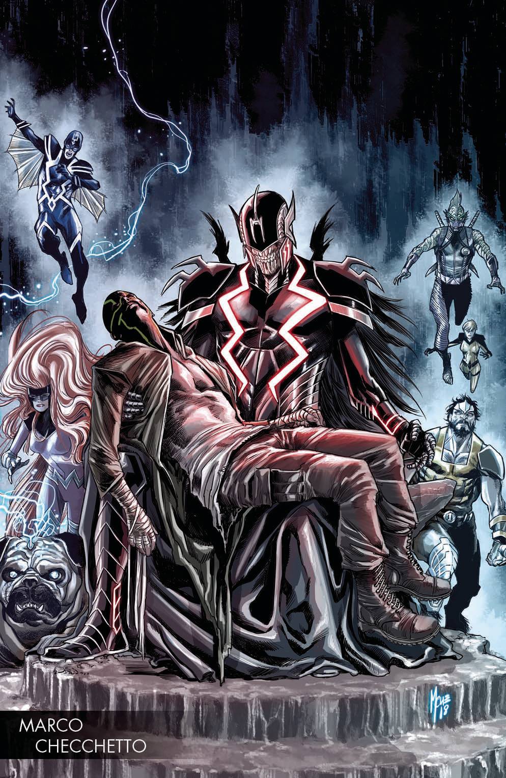 DEATH OF INHUMANS #2 (OF 5) Marco Checchetto Variant Donny Cates (08/01/2018)
