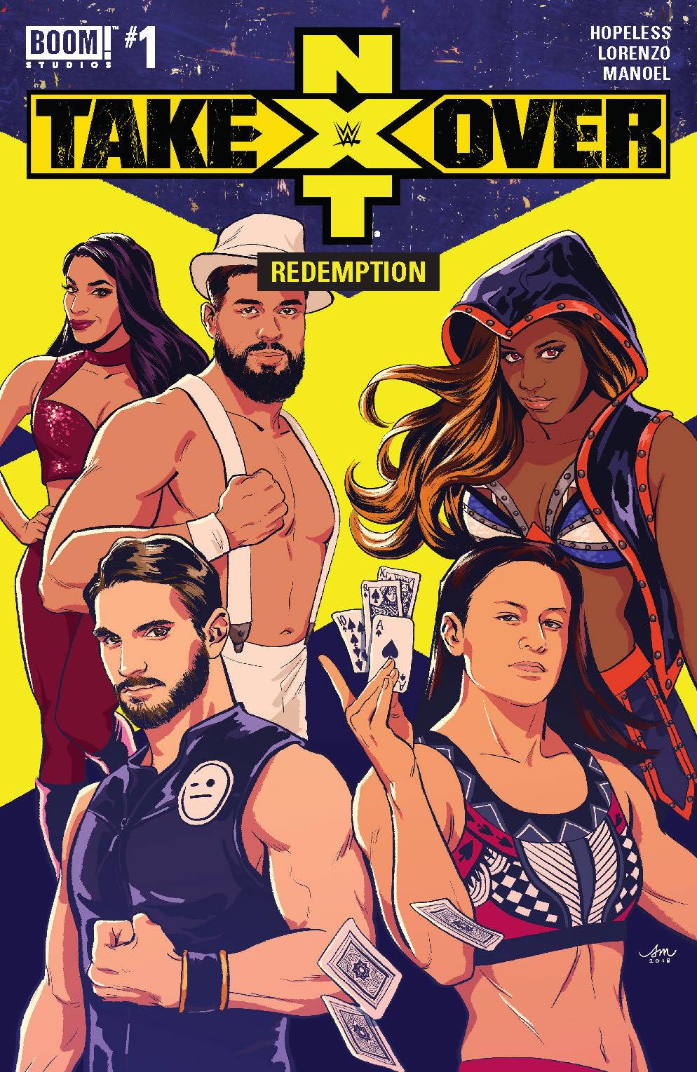 WWE NXT TAKEOVER REDEMPTION #1 Boom Audrey Mok (09/26/2018)