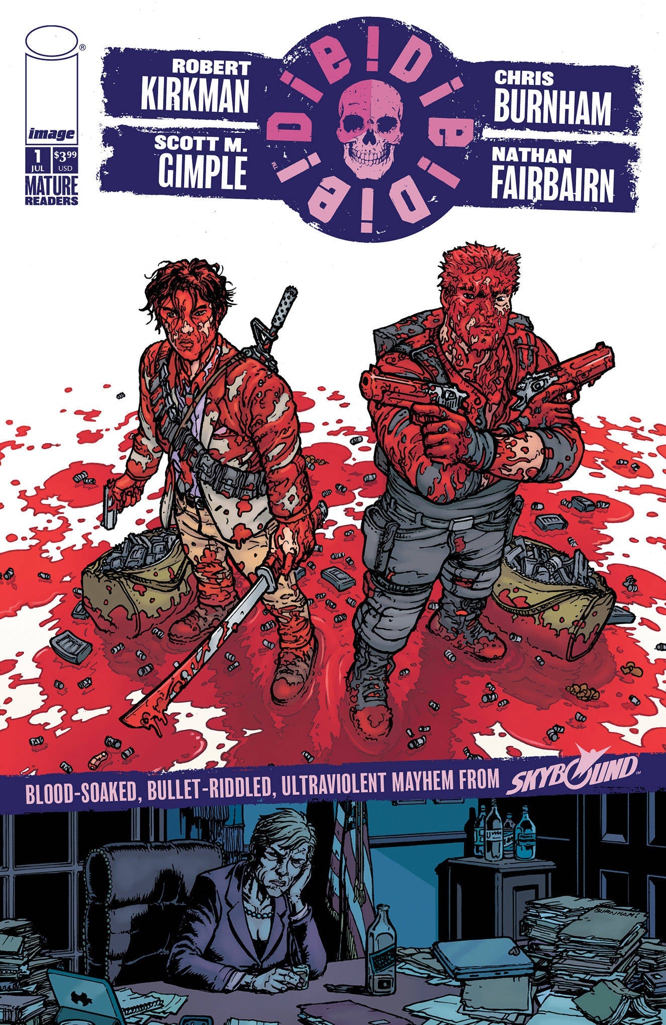Die! Die! Die! 1 Image 2018 NM Robert Kirkman