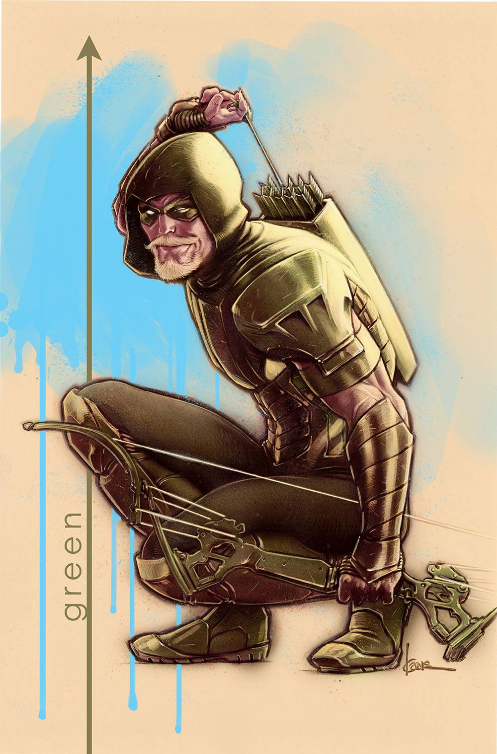 GREEN ARROW #45 B DC Kaare Andrews Variant (HEROES IN CRISIS) (10/03/2018)