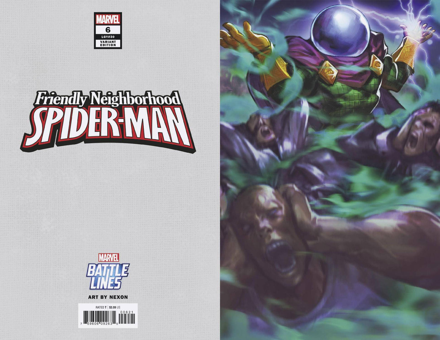 FRIENDLY NEIGHBORHOOD SPIDER-MAN #6 B NEXON BATTLE LINES (05/08/2019) MARVEL