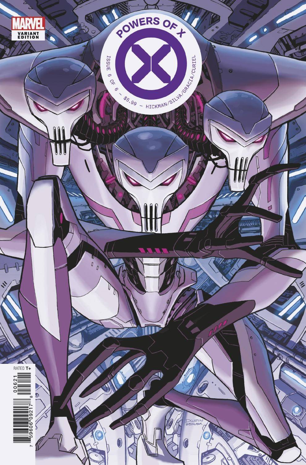 POWERS OF X #6 B (OF 6) Dustin WEAVER NEW CHARACTER Variant (10/09/2019) Marvel