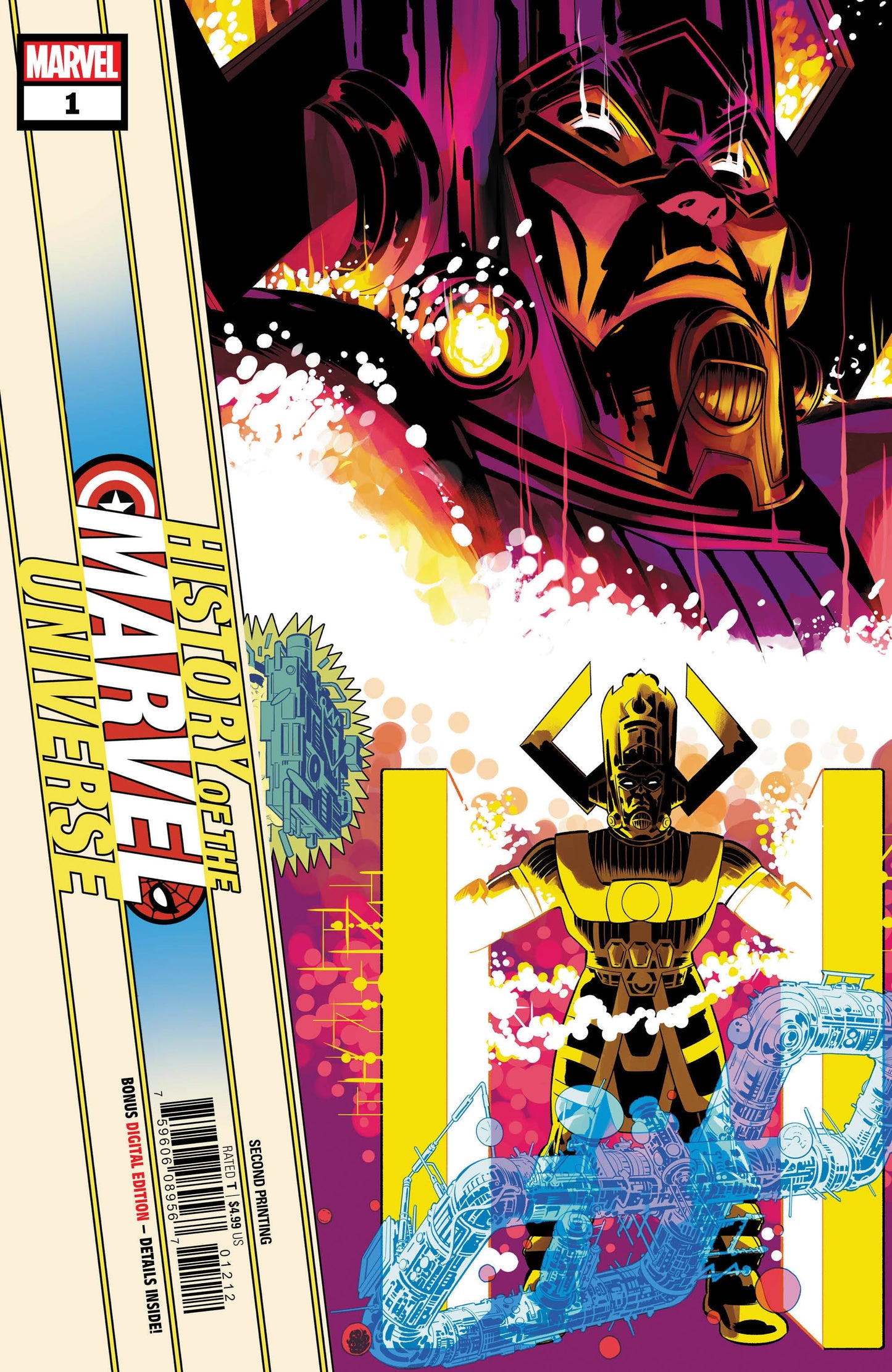 HISTORY OF MARVEL UNIVERSE #1 (OF 6) 2nd Print Javier Rodriguez Variant (08/28/2019) MARVEL