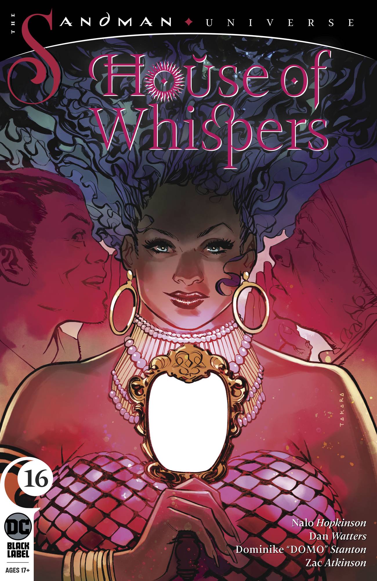HOUSE OF WHISPERS #16 Marcio Takara Nalo Hopkinson Black Label (MR) (12/11/2019) DC