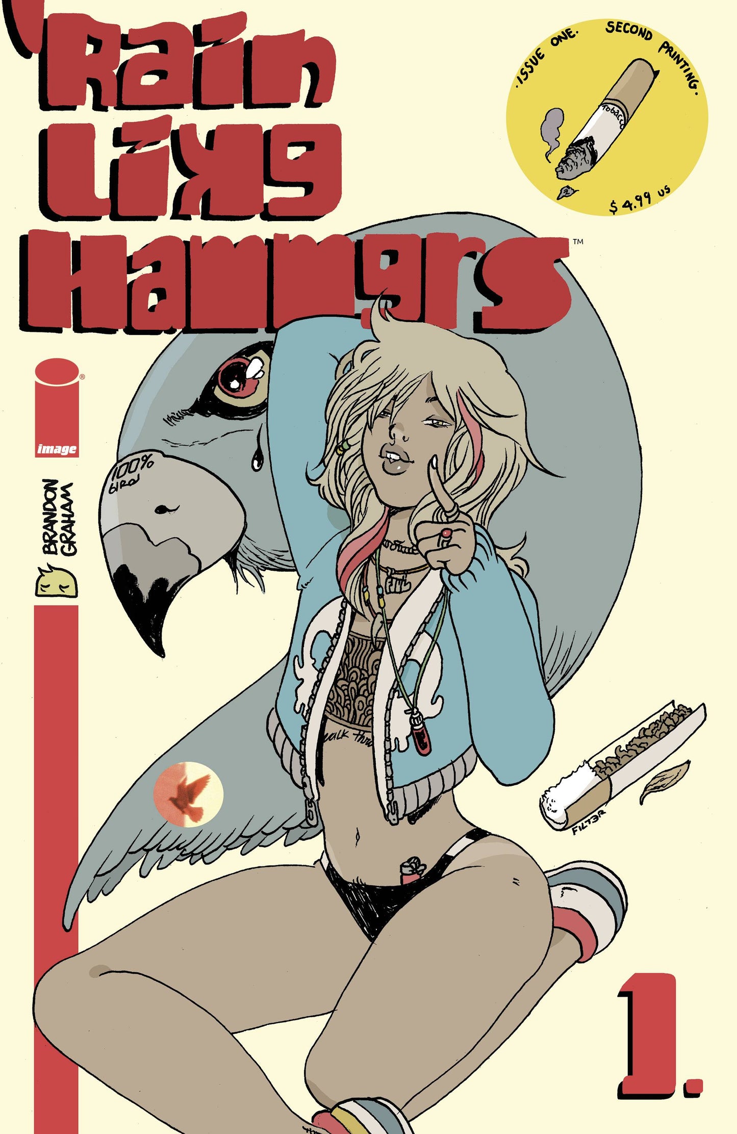 Rain Like Hammers #1 (Of 5) 2nd Print Brandon Graham Variant GGA (Mr) (02/24/2021) Image