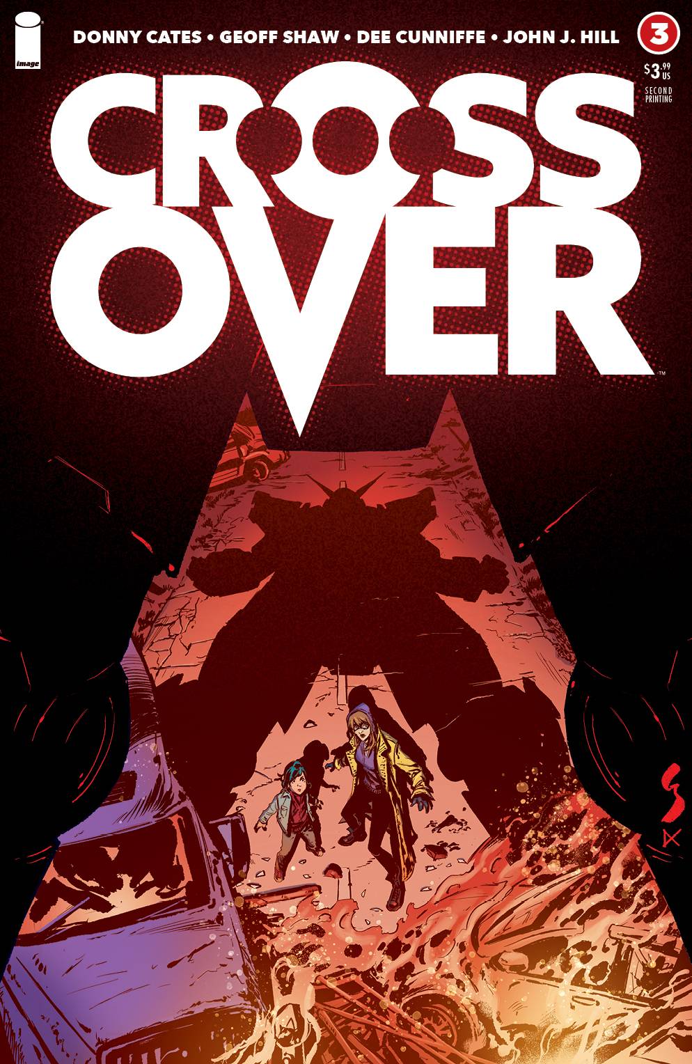 Crossover #3 2nd Print Geoff Shaw Variant (03/24/2021) Image