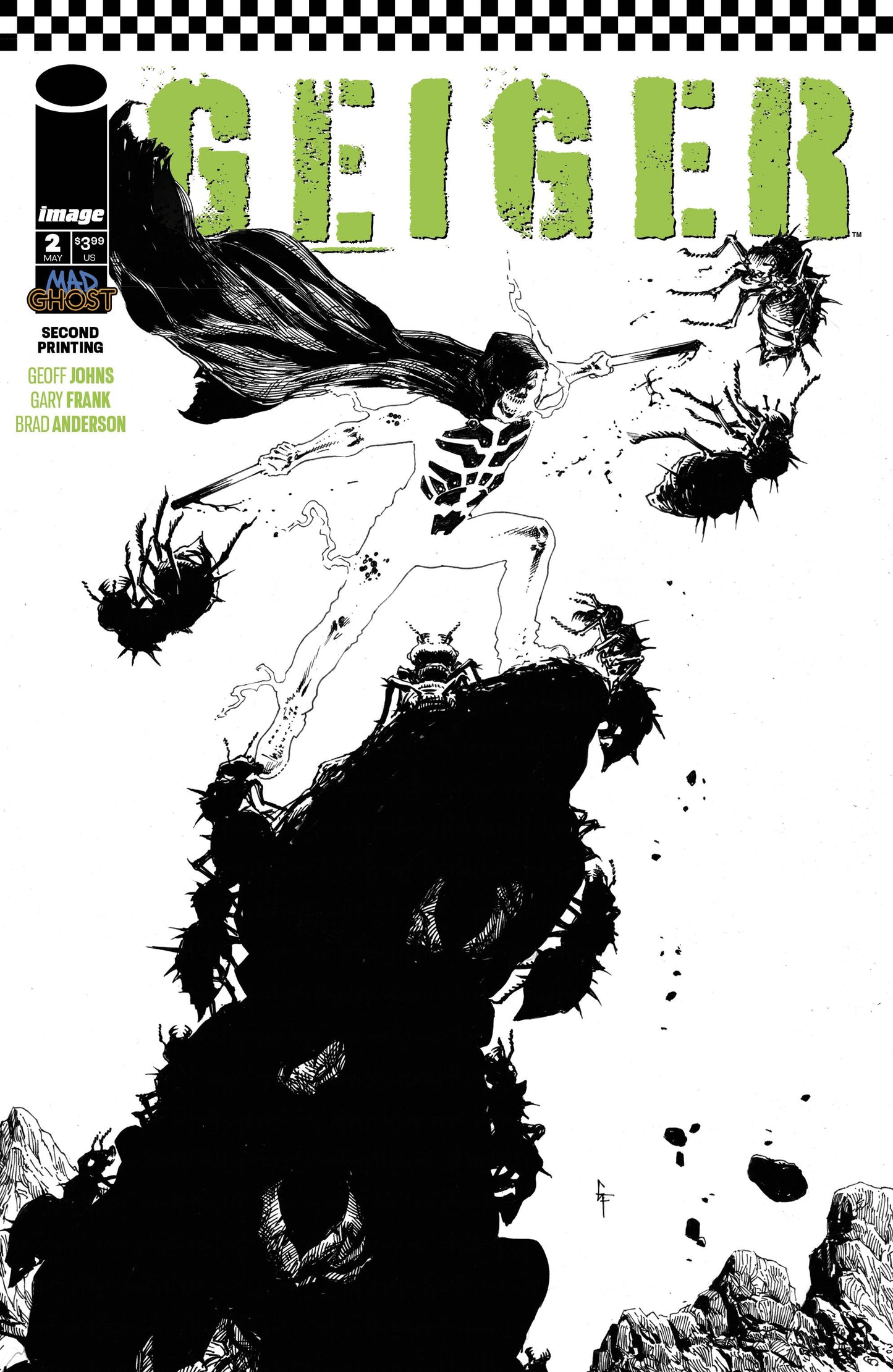 Geiger #2 2nd Print Gary Frank Variant (06/16/2021) Image