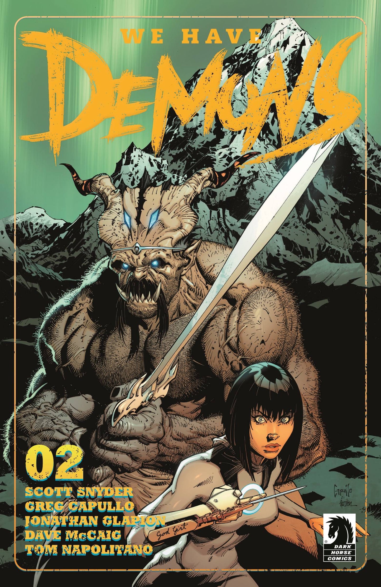 We Have Demons #2 (Of 3) C Foil Greg Capullo Variant (Mr) (04/20/2022) Dark Horse