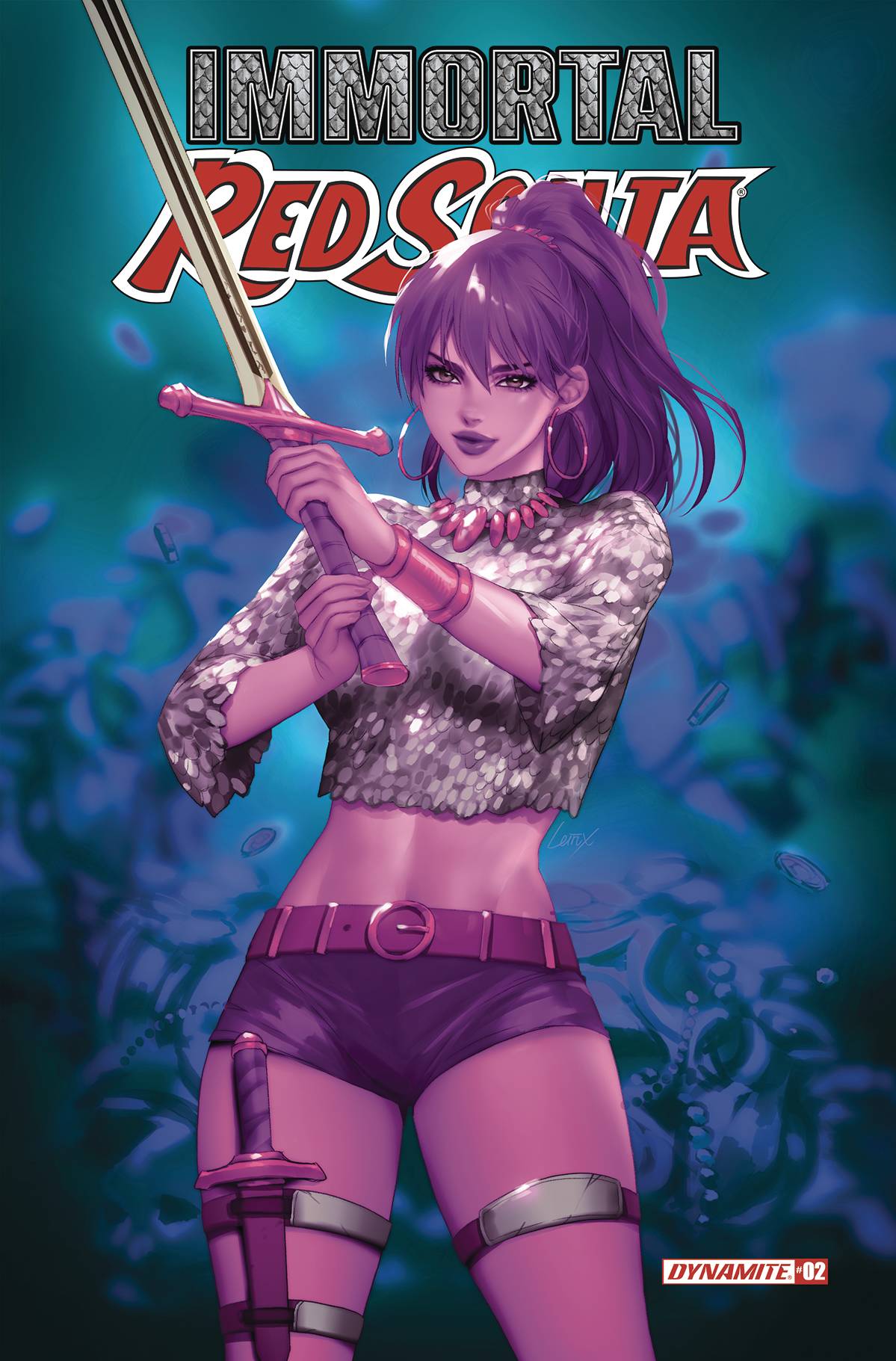 Immortal Red Sonja #2 N Leirix Li FOC Bonus Variant GGA (05/11/2022) Dynamite