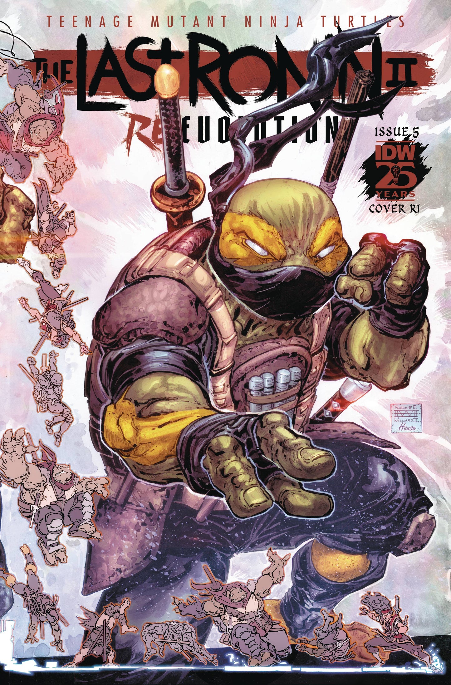 Teenage Mutant Ninja Turtles The Last Ronin Ii Re-Evolution #5 D 1:25 Freddie Williams II (04/30/2025) Idw