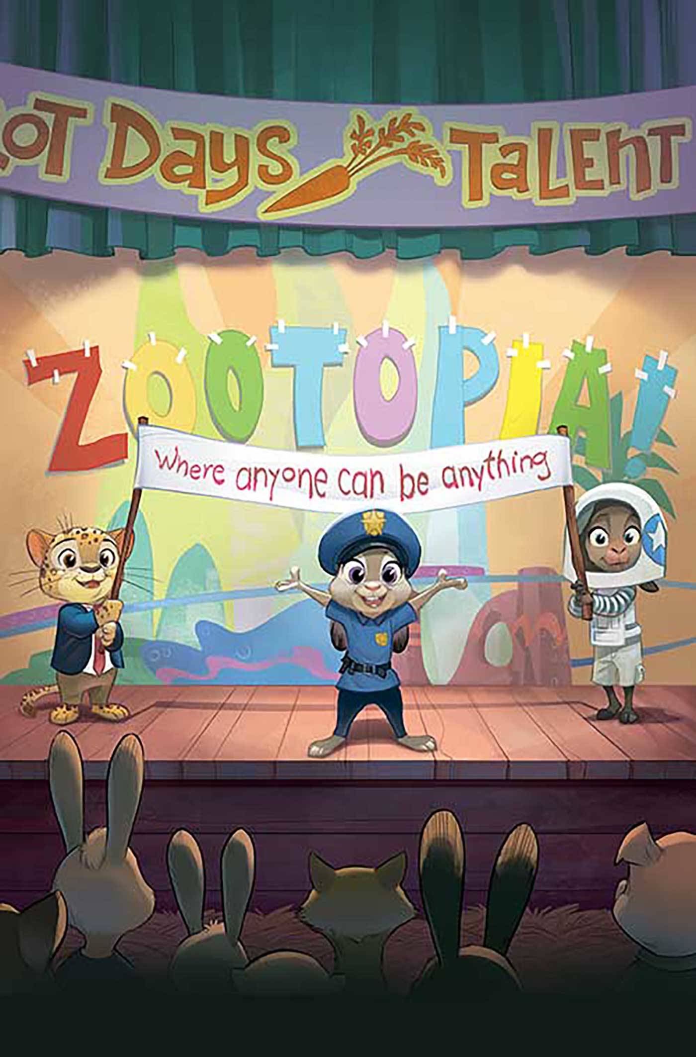 Zootopia #1 W 1:7 Foc Storybook Virgin Foil Variant (01/08/2025) Dynamite