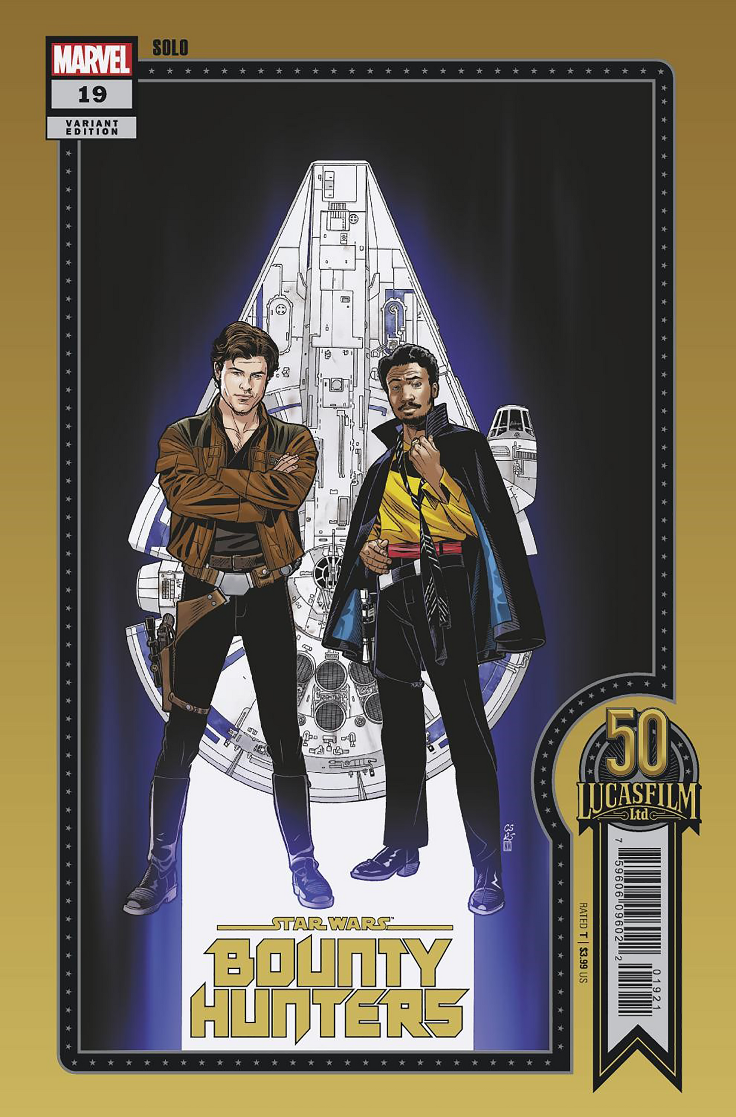 Star Wars Bounty Hunters #19 Chris Sprouse Lucasfilm 50Th Variant (12/15/2021) Marvel