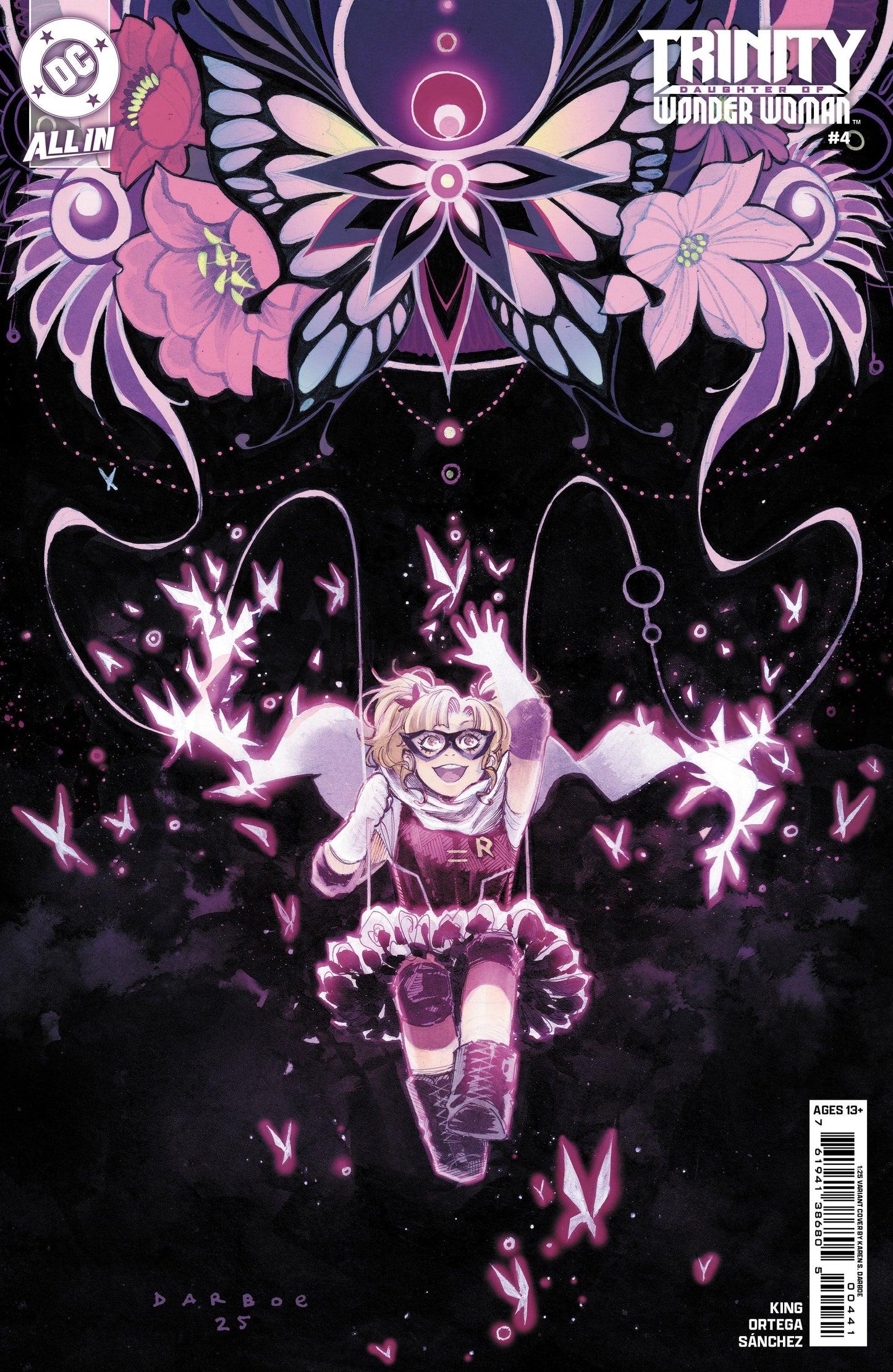 Trinity Daughter Of Wonder Woman #4 (Of 6) D 1:25 Karen S Darboe Variant (09/10/2025) Dc
