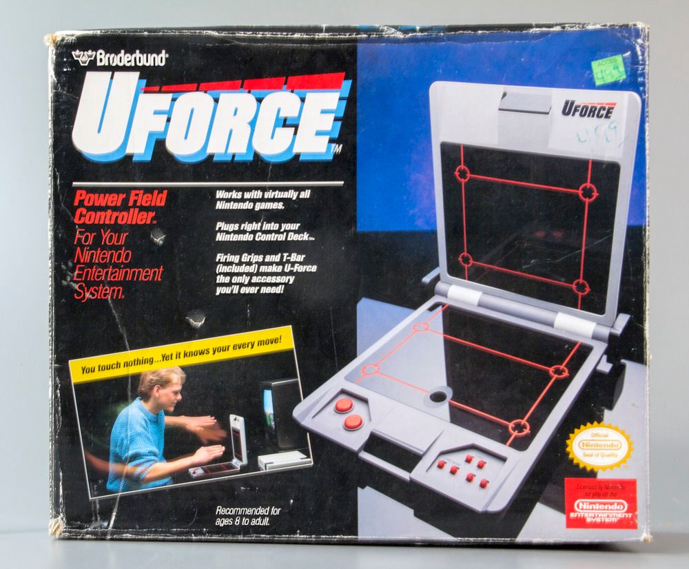 Nintendo NES Console with UForce Peripheral and Game Bundle (Nintendo NES)