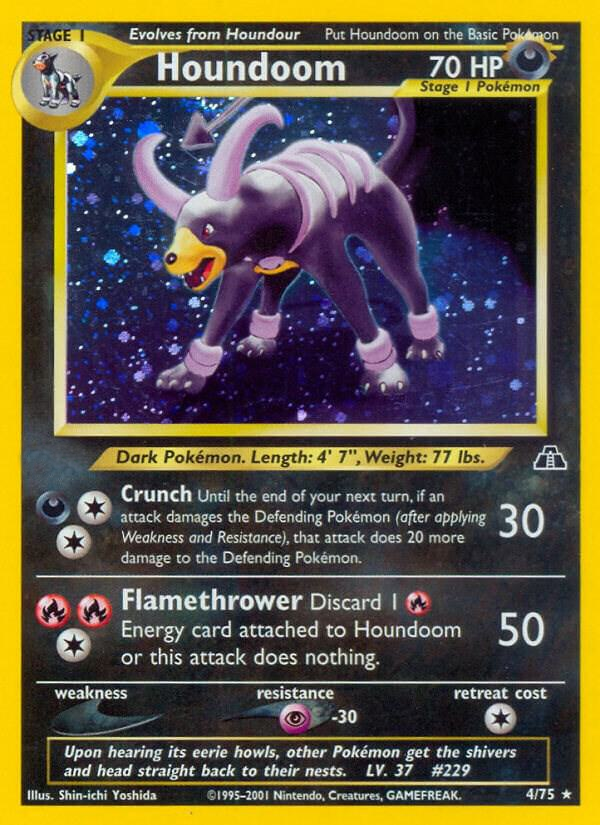 Pokemon TCG: Houndoom - Neo Discovery (TCG) J2Games Pokemon TCG: Houndoom - Neo Discovery (TCG) J2Games