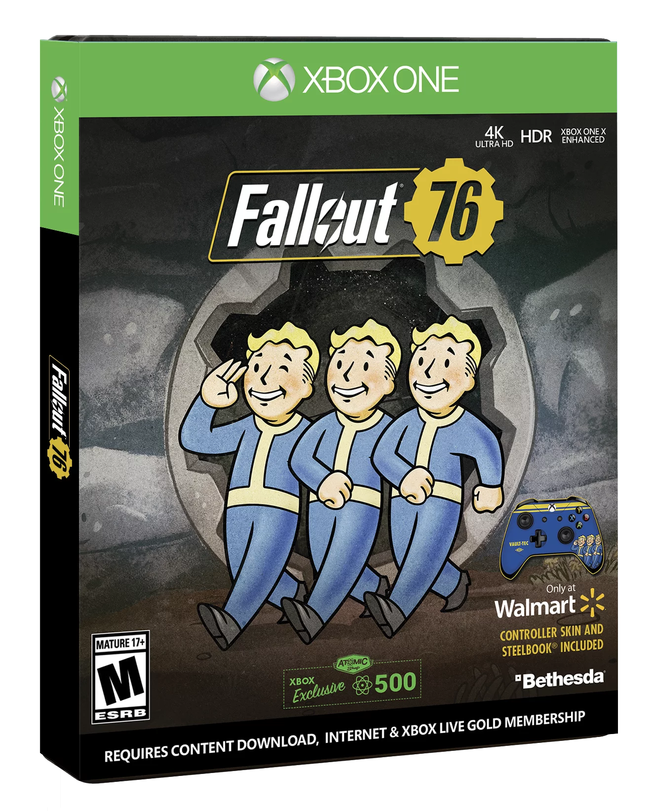 Fallout 76: Walmart Steel-Book Edition (Xbox One)