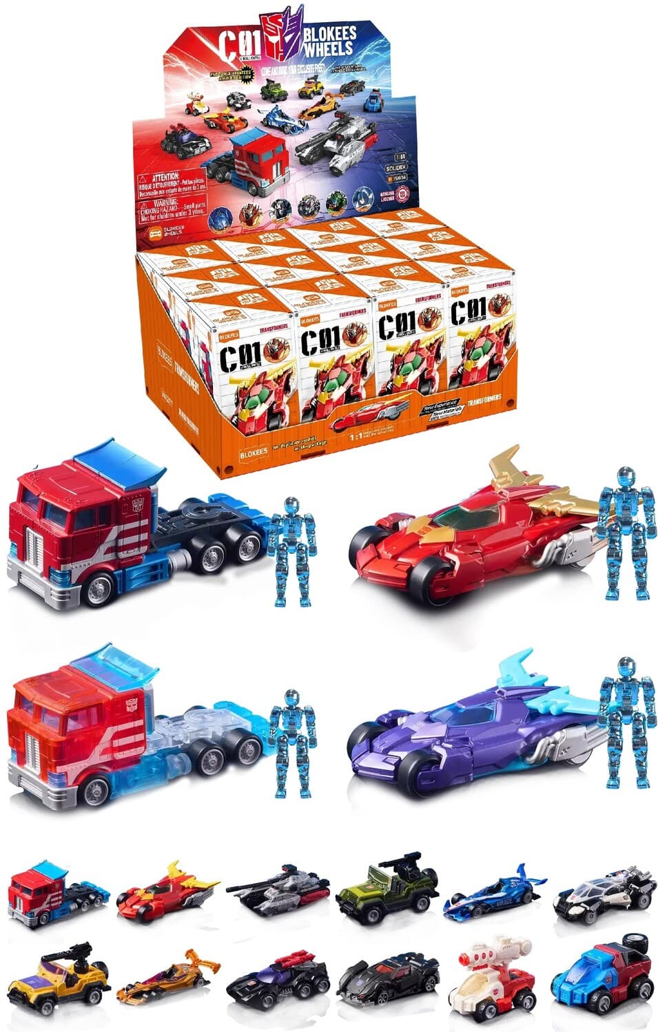 Blokees - Transformers - Blokees Wheels - C1: Roll Out Model Kit (Toys)