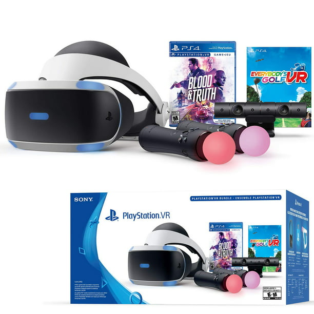 Playstation VR Blood & Truth Bundle (Playstation 4/Playstation 5)