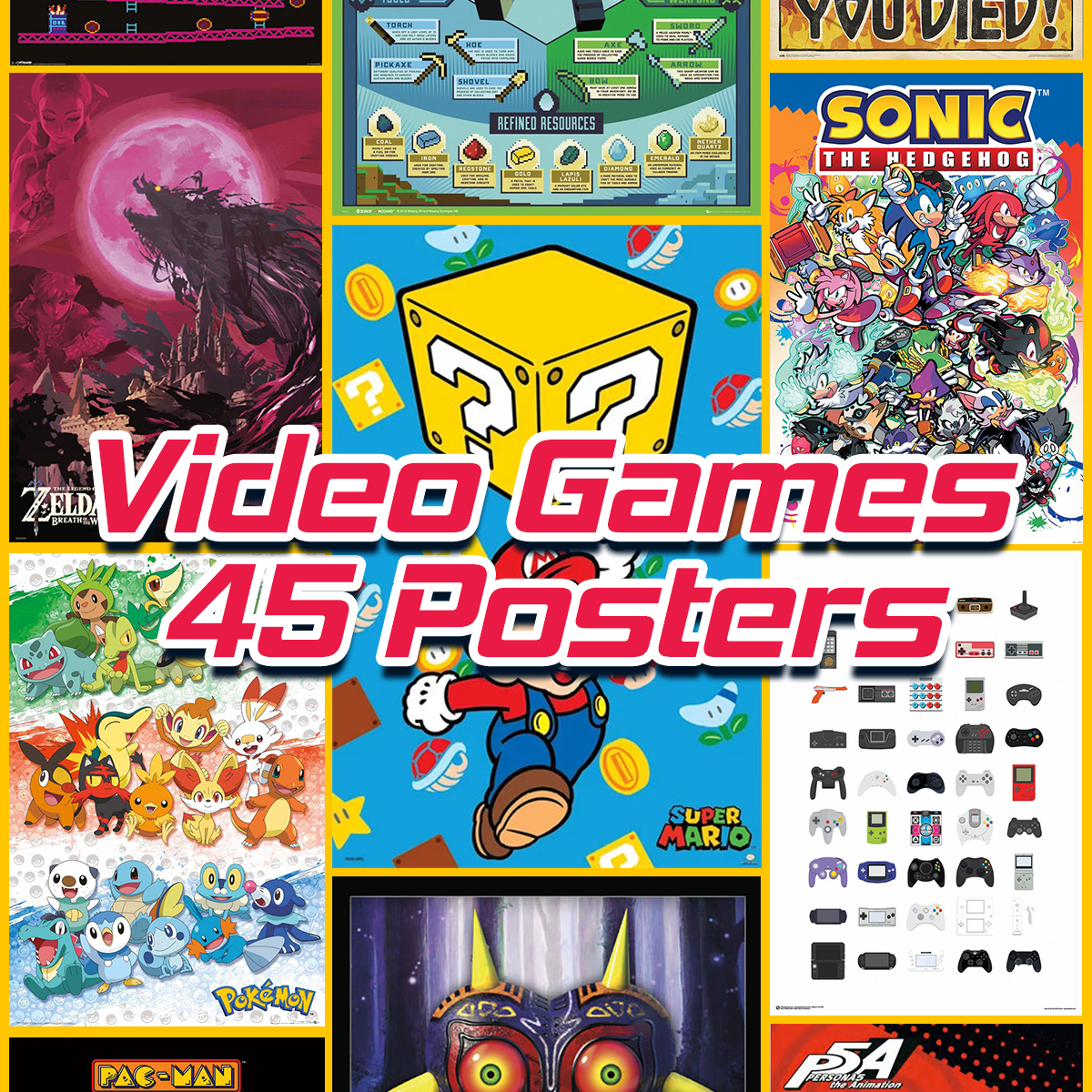 Assorted 24 x 36 Posters (Toys)