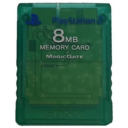Sony OEM Playstation 2 8MB Transparent Memory Card (PlayStation 2)