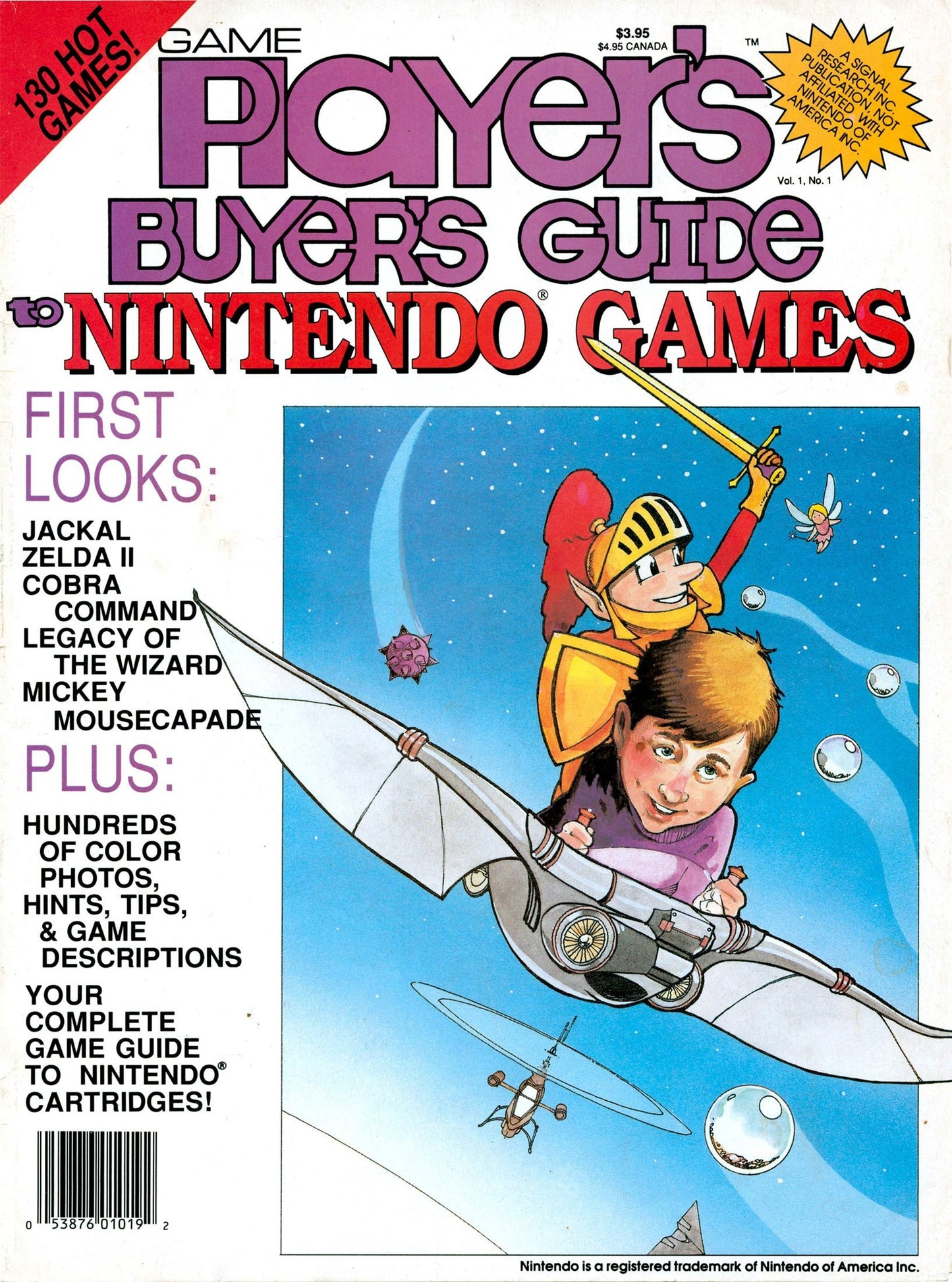 Game Player's Nintendo Buyer's Guide To Nintendo Games Vol. 1 No. 1 (Books)