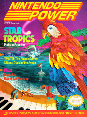 Nintendo Power febrero de 1991 Volumen 21 (Libros)