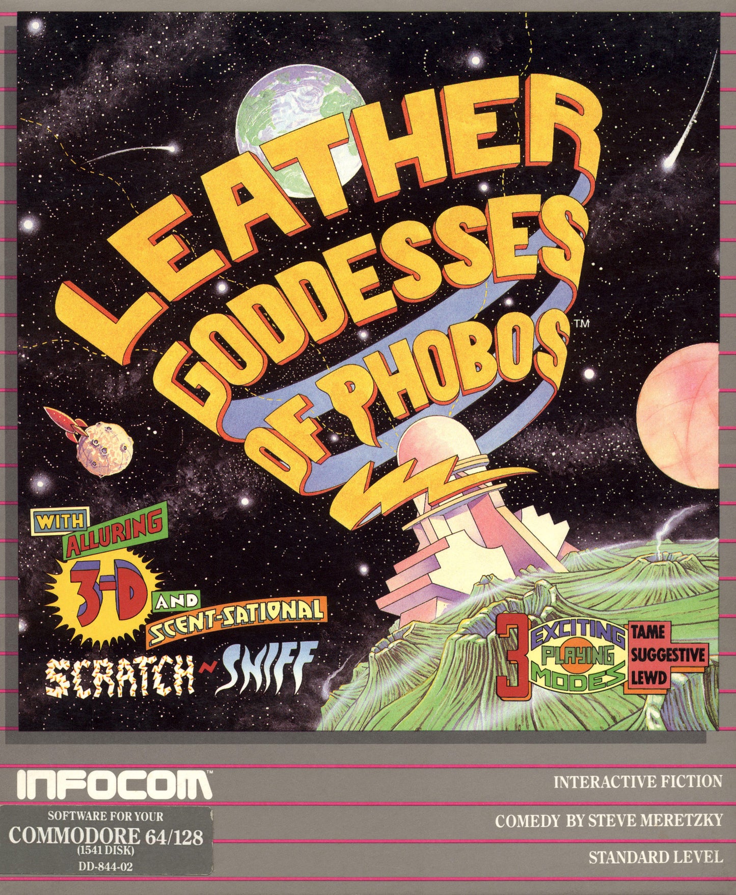 Leather Goddesses of Phobos (Commodore 64/128)