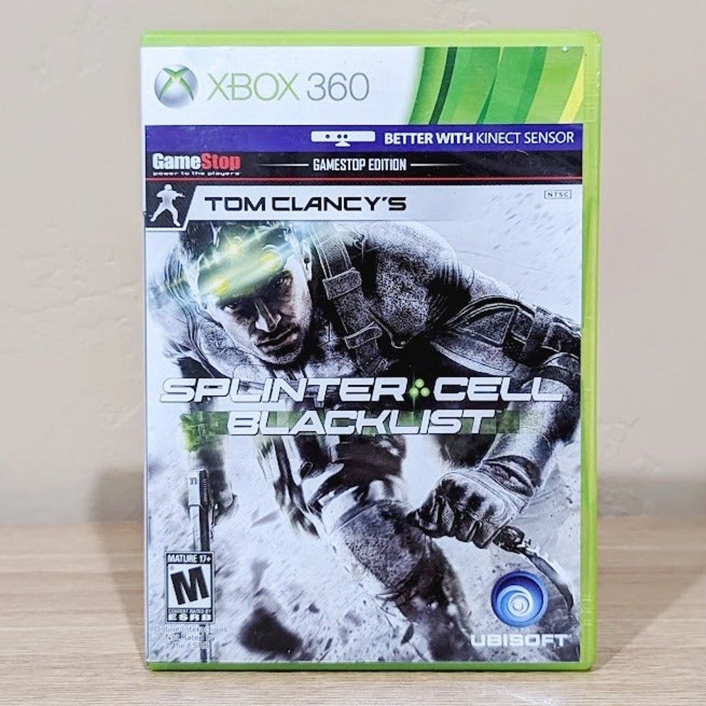Splinter Cell de Tom Clancy: Lista negra GameStop Edition (Xbox 360)