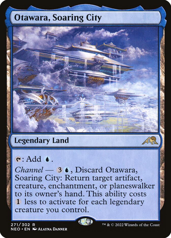 MTG: Otawara, Soaring City - Kamigawa: Neon Dynasty Foil (TCG)