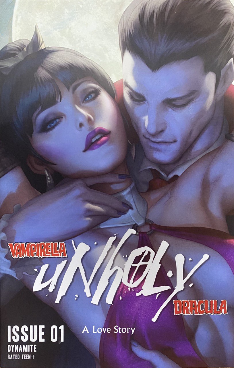 Vampirella Dracula Unholy #1 W 1:11 Stanley Lau Artgerm Sneak Peek Variant (12/15/2021) Dynamite