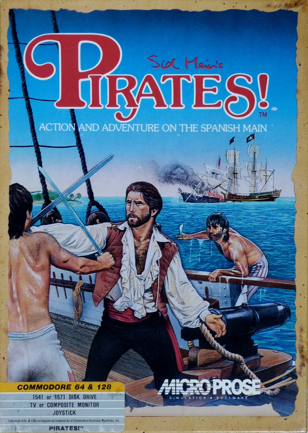 Sid Meier's Pirates! (Commodore 64/128)