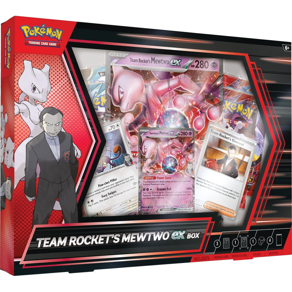 Pokemon TCG: Team Rocket’s Mewtwo ex Box (TCG)