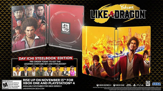 Yakuza: Like A Dragon (Day Ichi Steelbook Edition) (Xbox One/Xbox Series X)