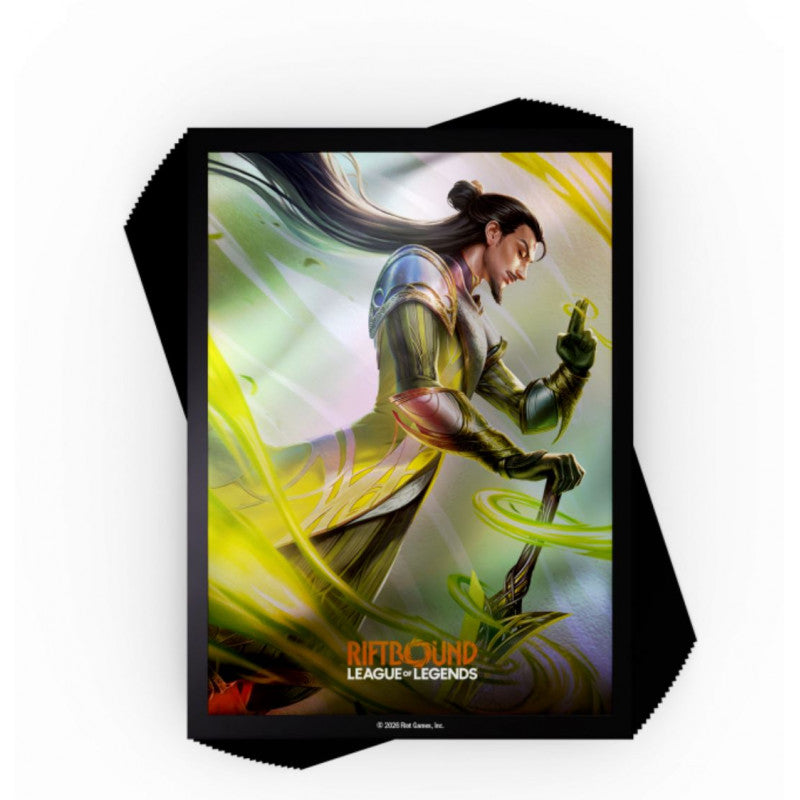 Riftbound TCG: Unleashed Card Sleeves - Master Yi, Wuju Master (100ct.) (TCG)