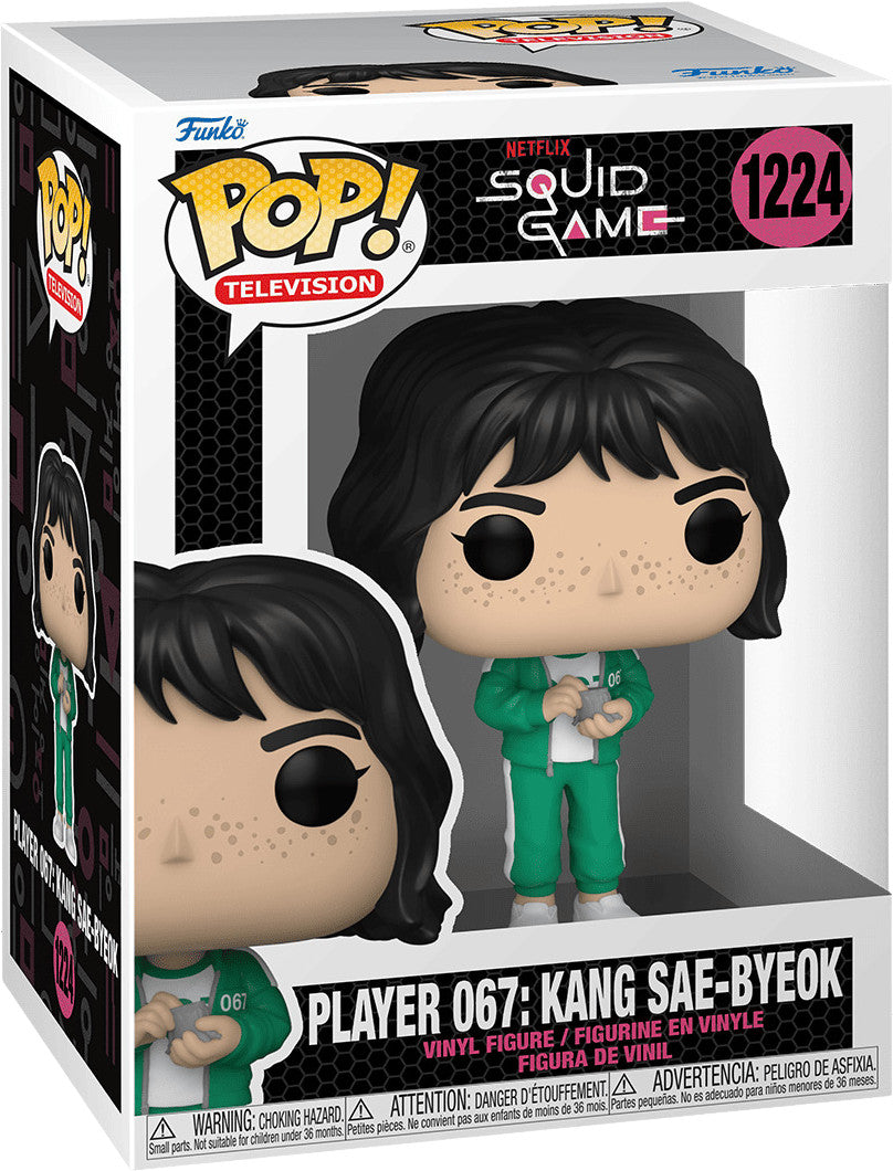 Funko POP! 1224 Squid Game: Player 067 Kang Sae-Byeok (Funko)