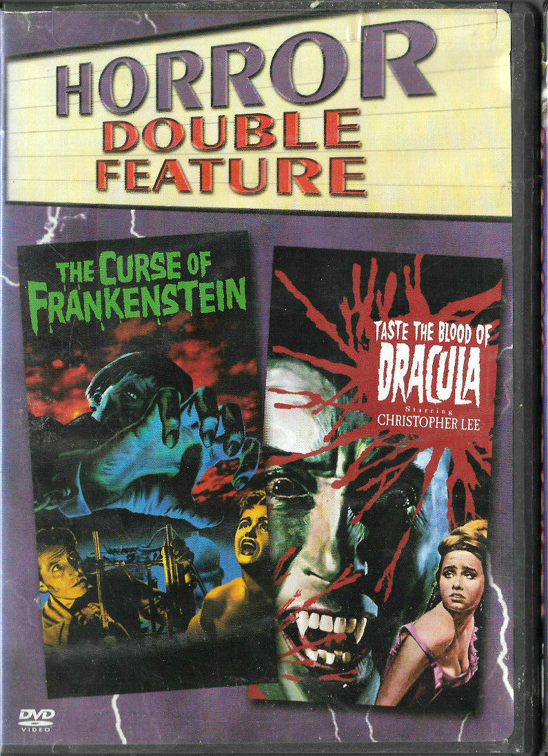 The Curse of Frankenstein/Taste the Blood of Dracula (DVD)
