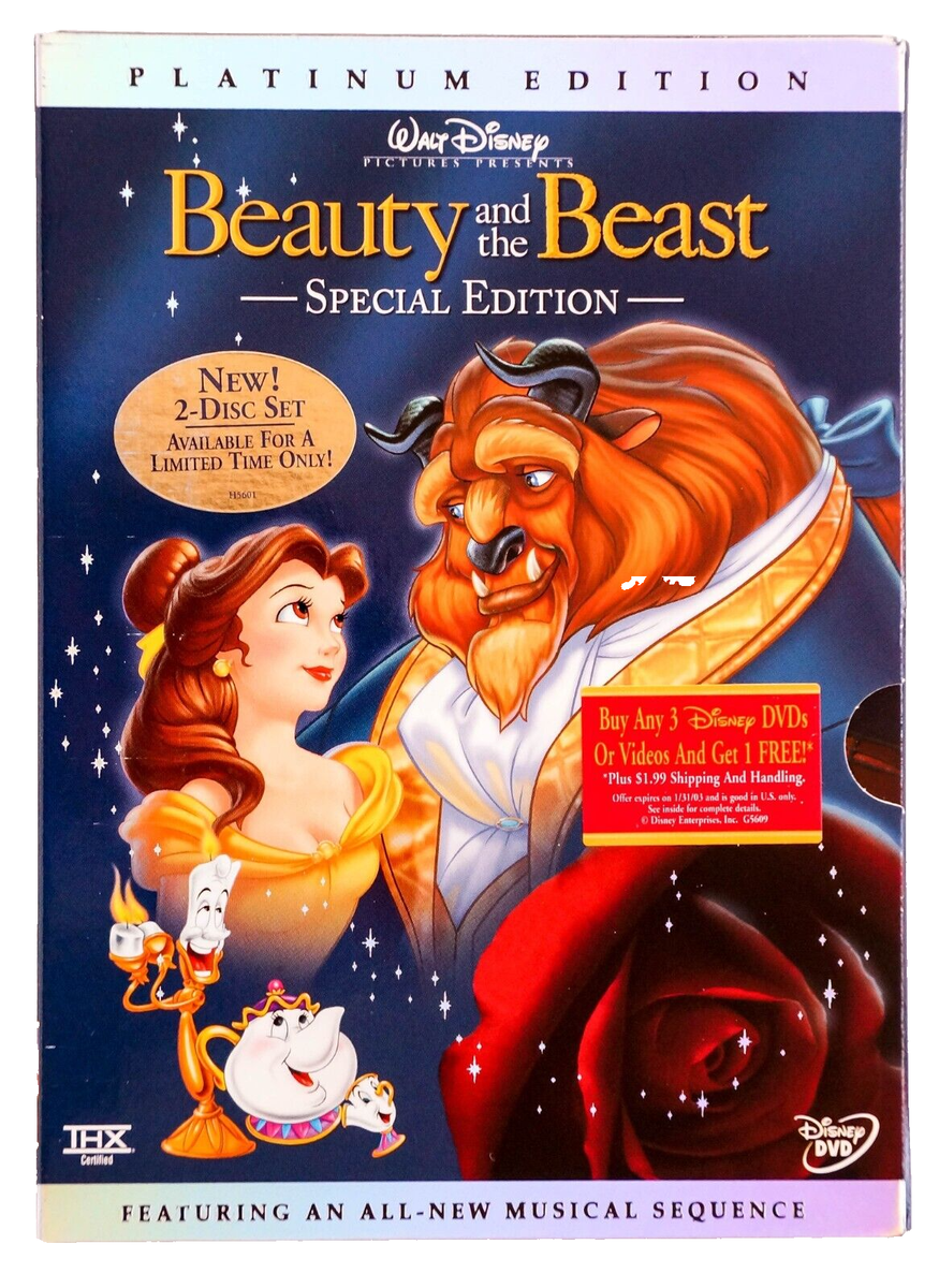 Beauty and the Beast: Platinum Edition (DVD)