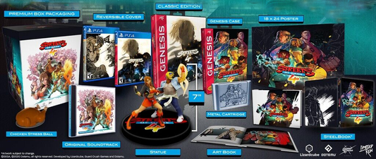 Streets of Rage 4: Collector's Edition (PlayStation 4)
