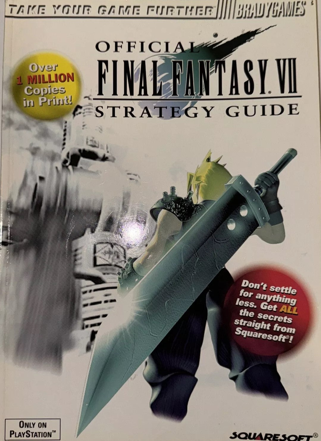 Brady Games: Final Fantasy VII Official Strategy Guide (Books)
