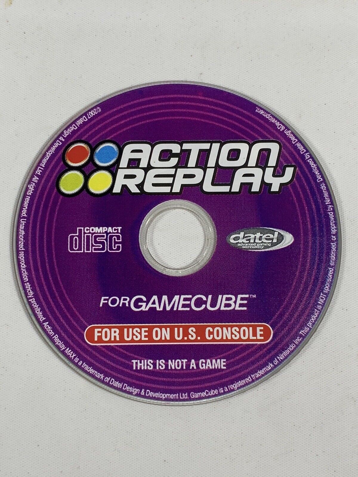 Nintendo Gamecube store Action Replay