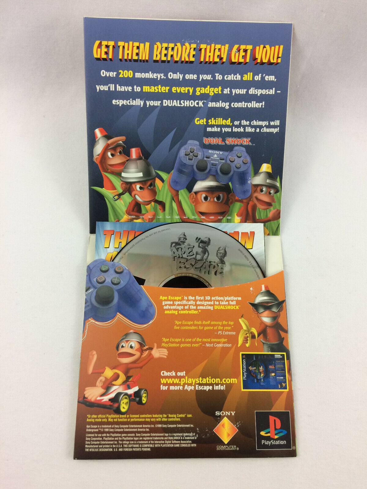 Ape Escape (Disco de demostración) (PlayStation)