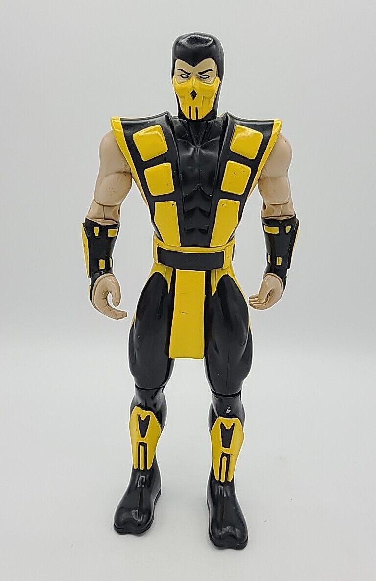 Mortal Kombat Trilogy Game & Scorpion 10 Inch Figure Bundle (Nintendo 64)