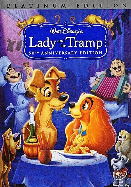 Lady and the Tramp Platinum Edition 50th Anniversary Edition Widescreen (DVD) (Pre-Owned)
