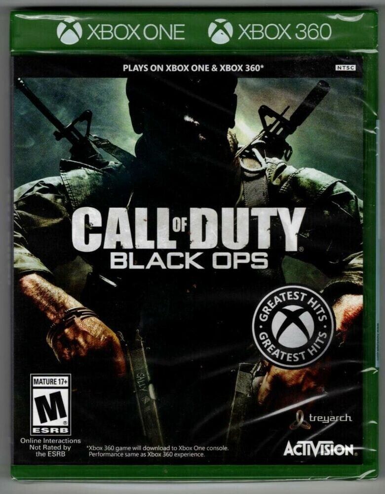 Replacement Case ONLY for CALL OF DUTY BLACK OPS II XBOX 360