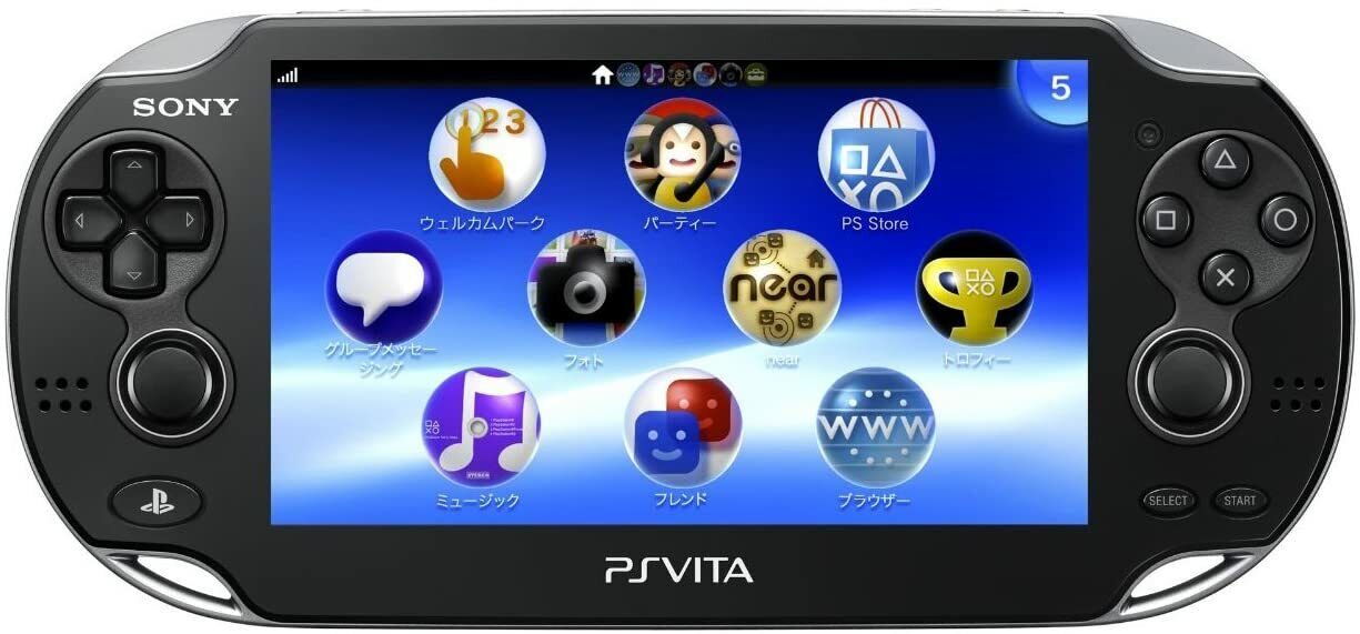 PS Vita Black PCH-1000 [Japan Import] (PlayStation Vita) – J2Games