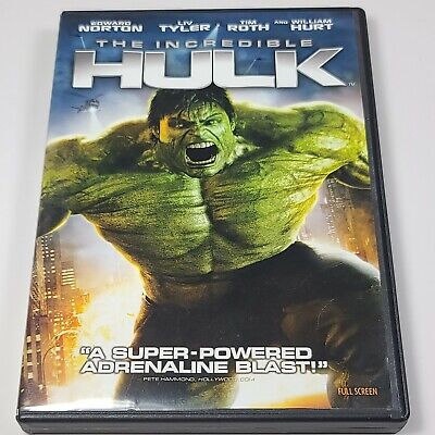 The Incredible Hulk Full Screen (DVD) (Pre-Owned)
